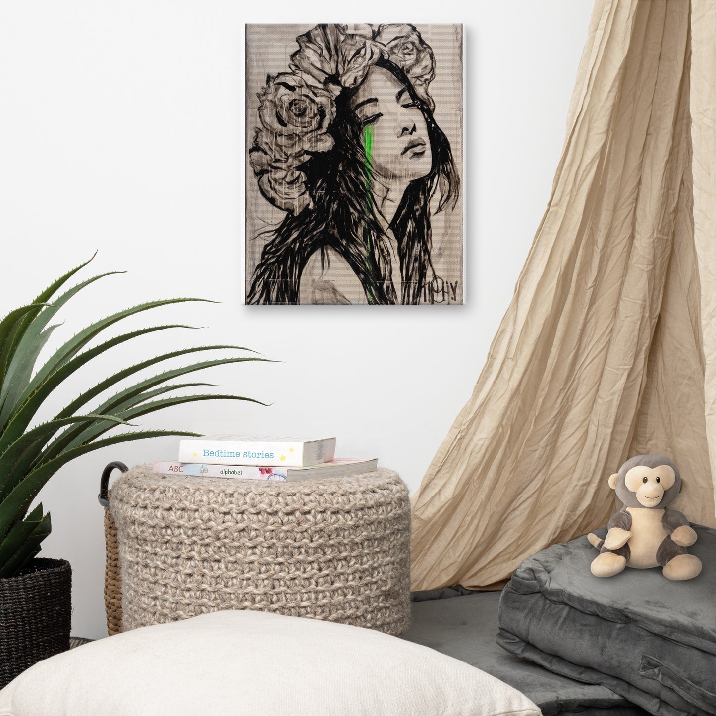 Rose Canvas