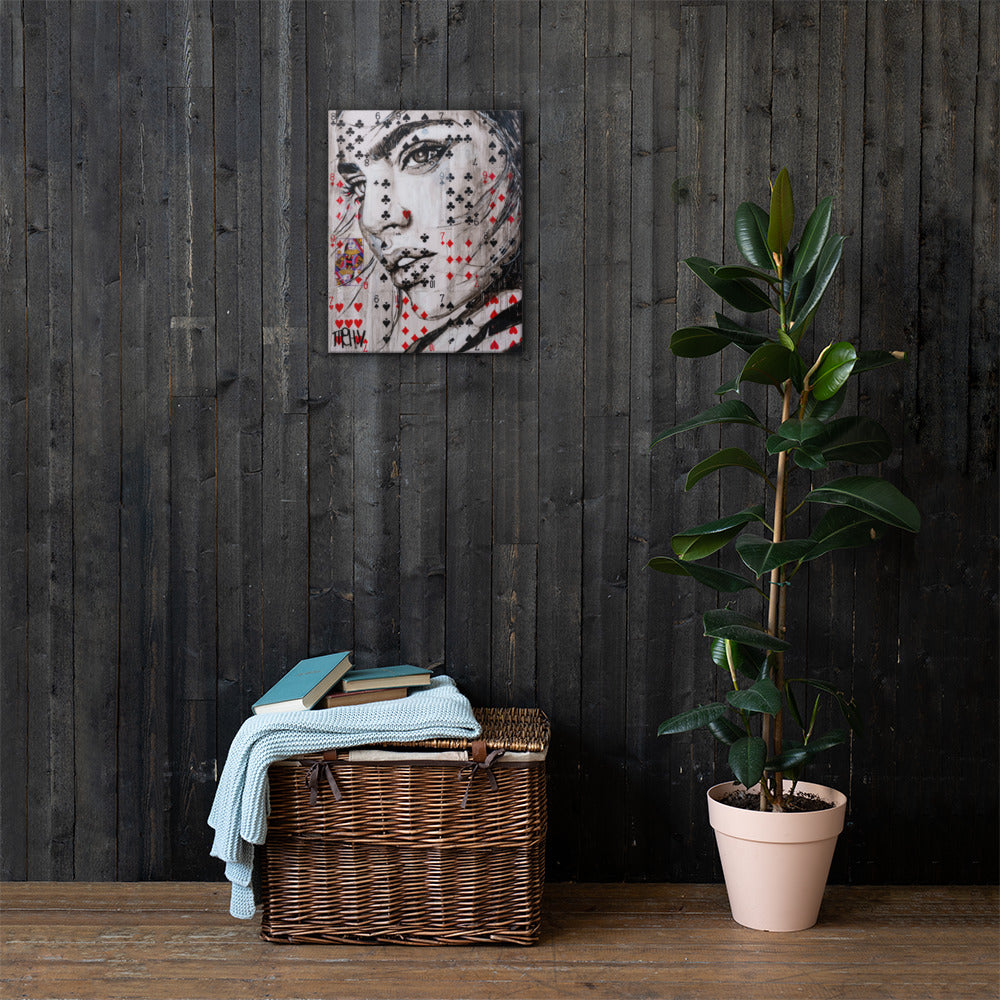 Queen of Hearts-Canvas