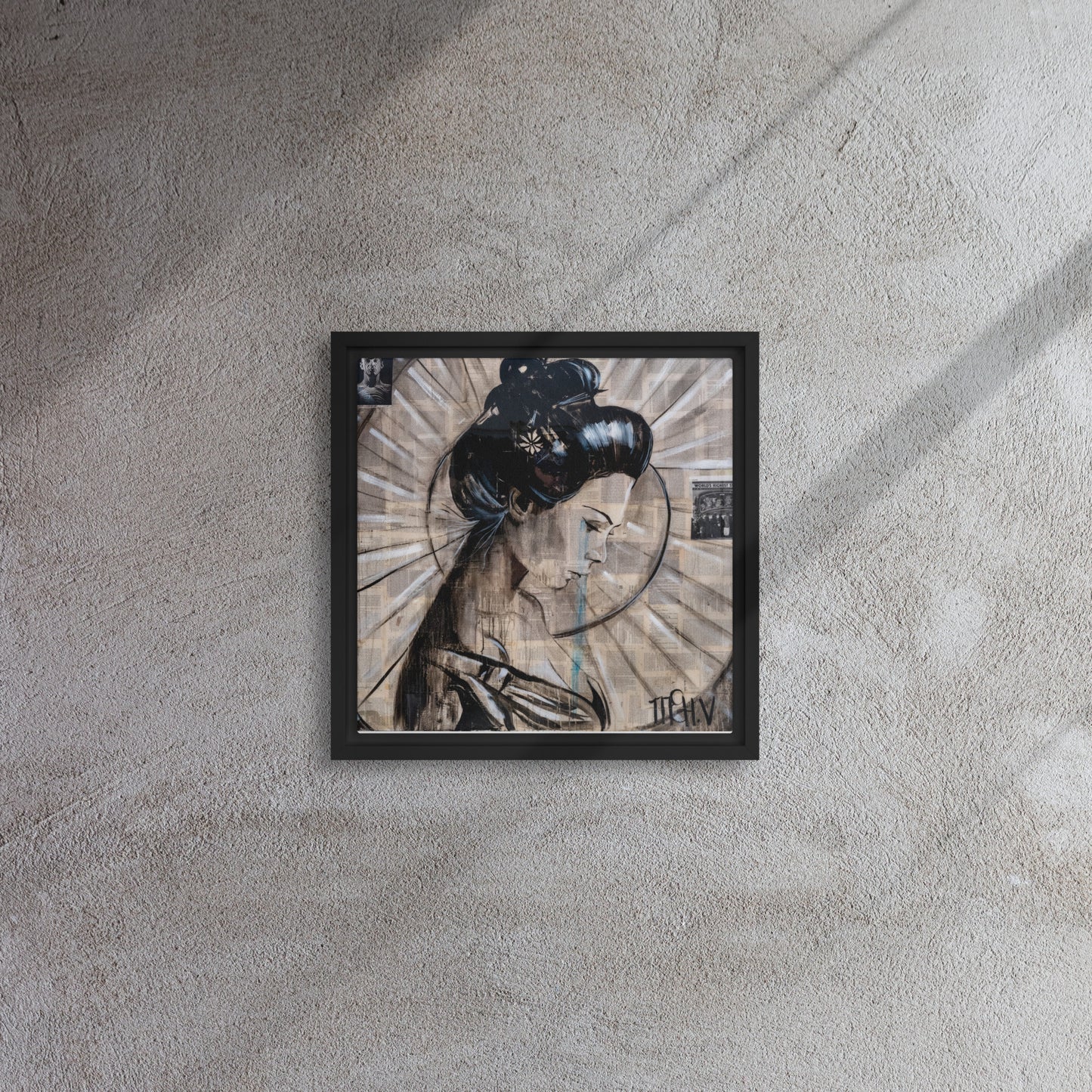 Fefe Framed canvas