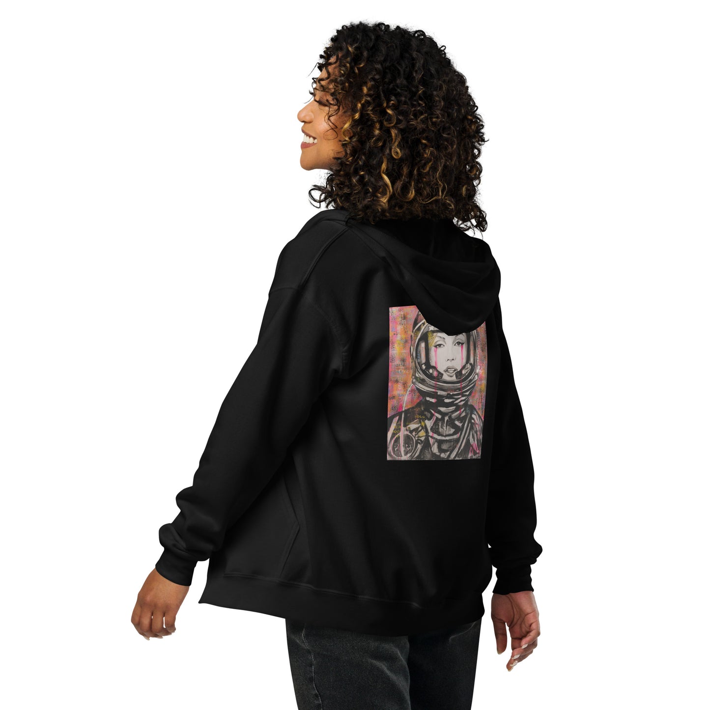 Marilyn-Unisex heavy blend zip hoodie