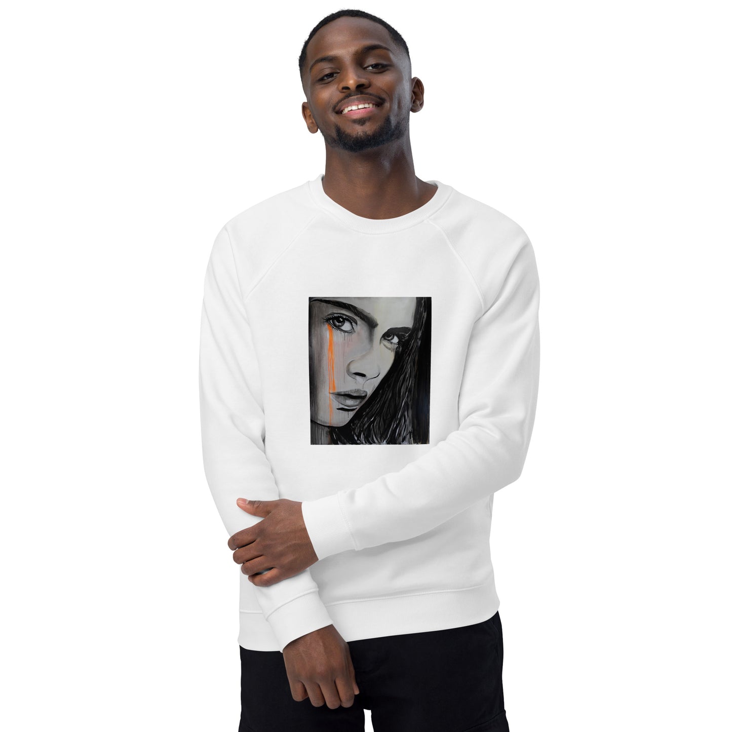 Cemona-Unisex organic raglan sweatshirt