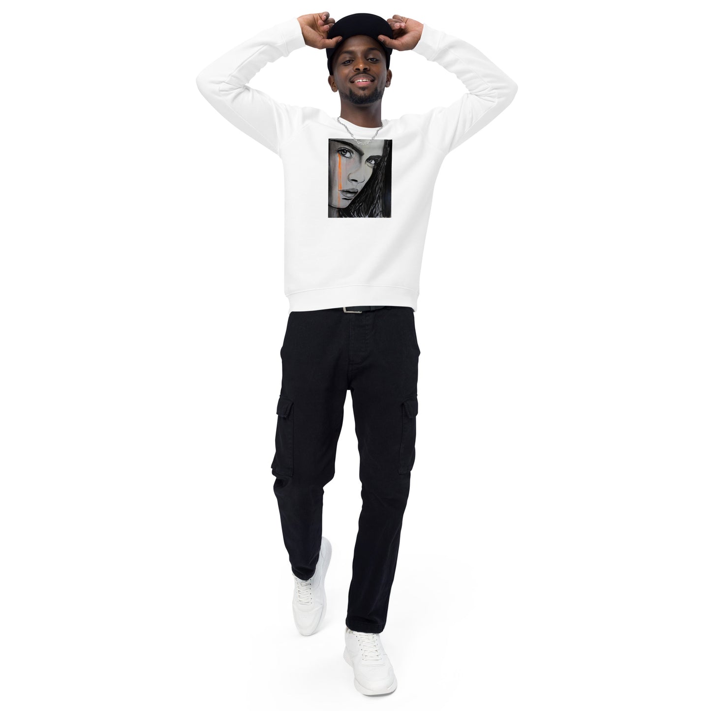 Cemona-Unisex organic raglan sweatshirt