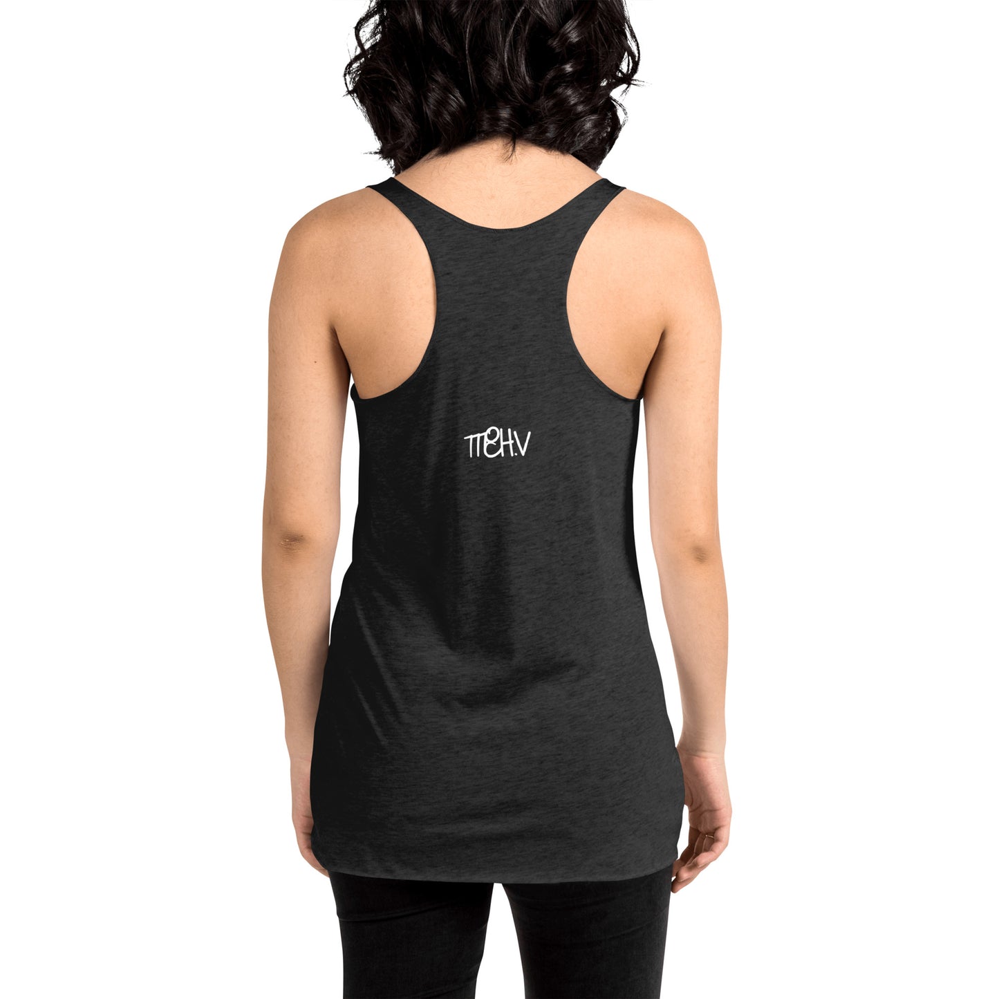 Women's Racerback Tank- queen of spades