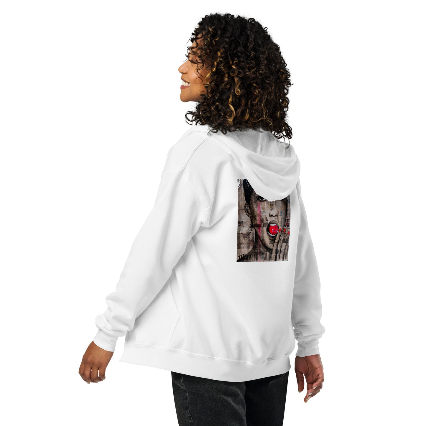 Lolli-Unisex heavy blend zip hoodie