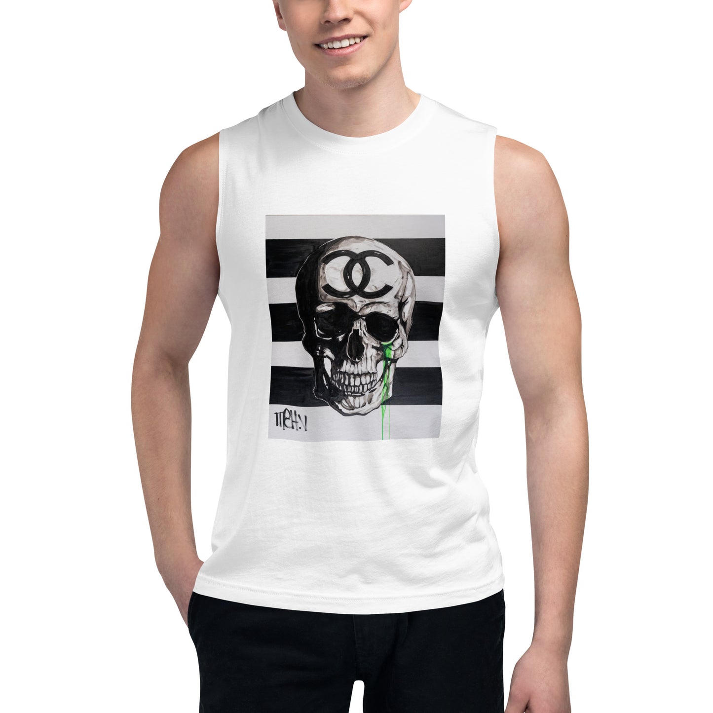 Skully-Muscle Shirt