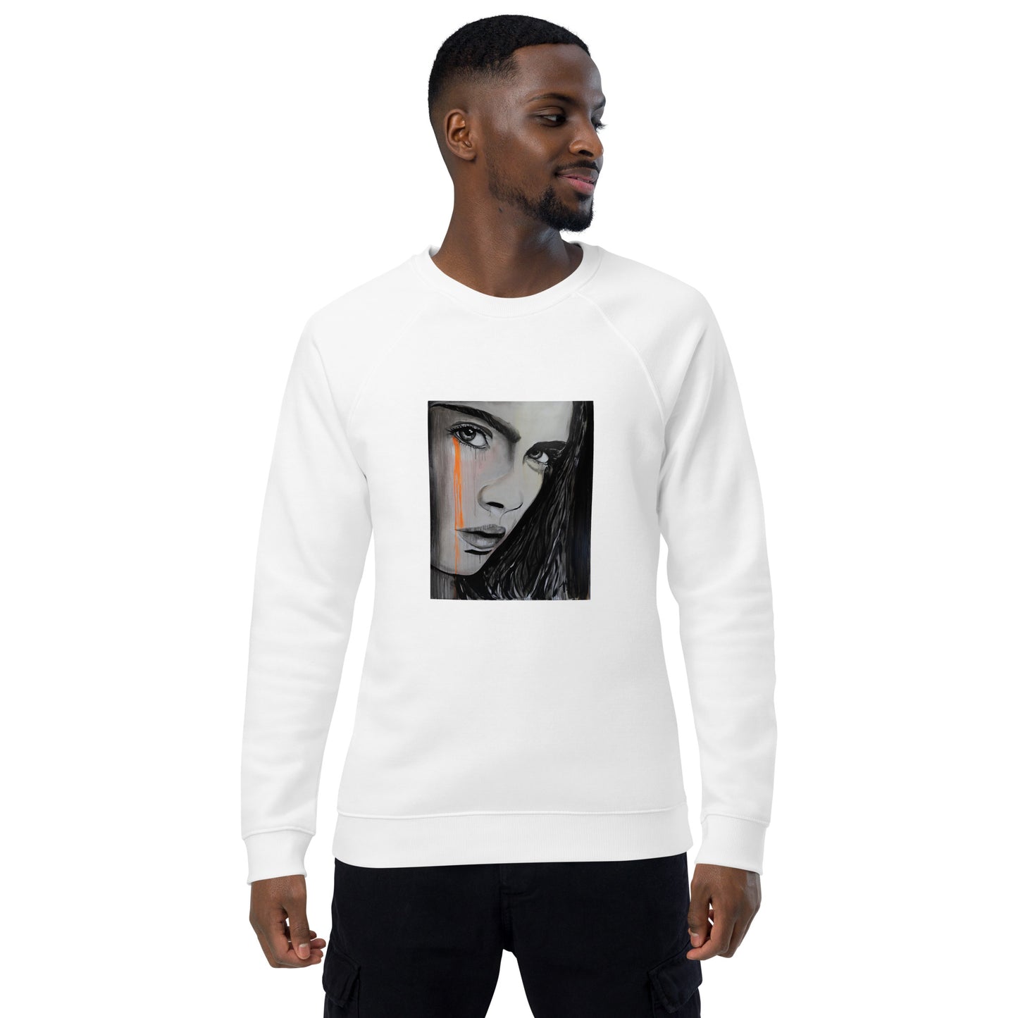 Cemona-Unisex organic raglan sweatshirt